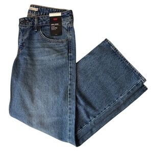 NEW Levi's Low Loose Blue Straight Leg Women's Jeans 28 x 30